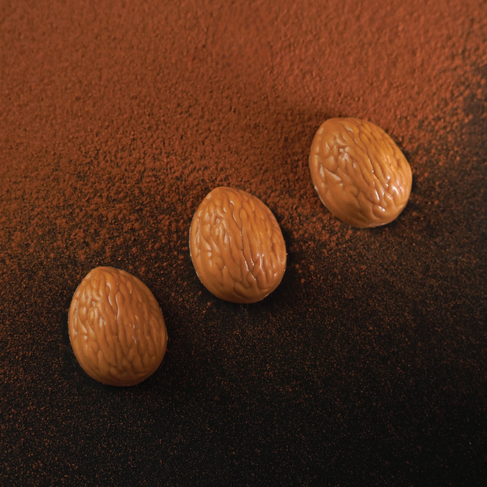 Gold Chocolate with Caramel Pecan