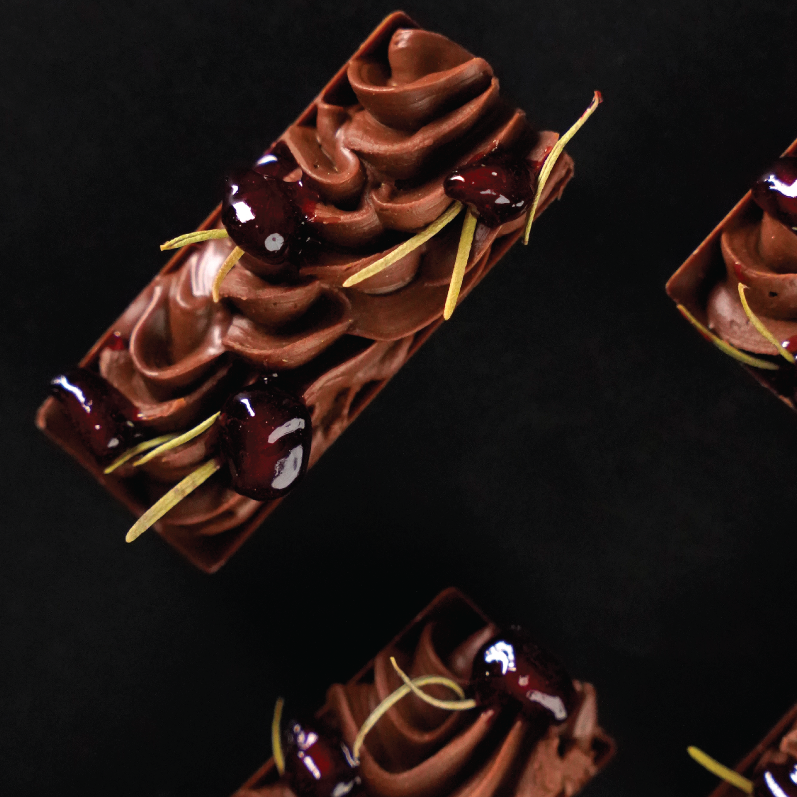 Milk Chocolate with Gianduja and Rosemary