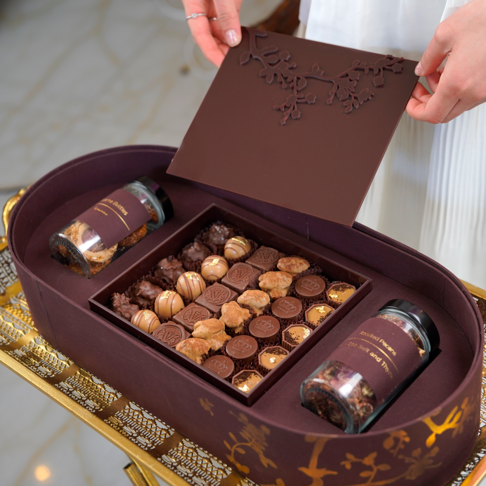 Victorian Burgundy Heritage Luxe Box