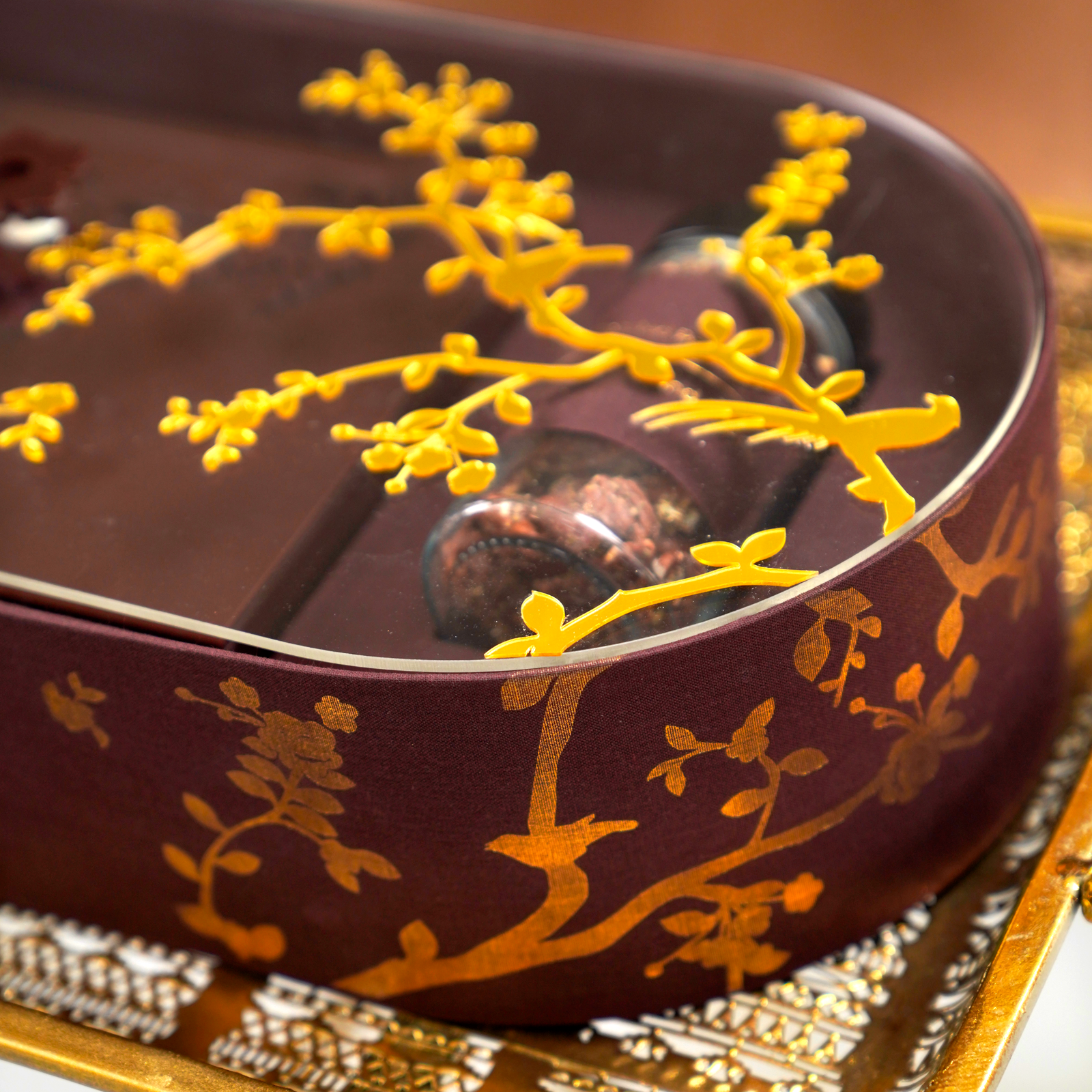 Victorian Burgundy Heritage Luxe Box - Image 3
