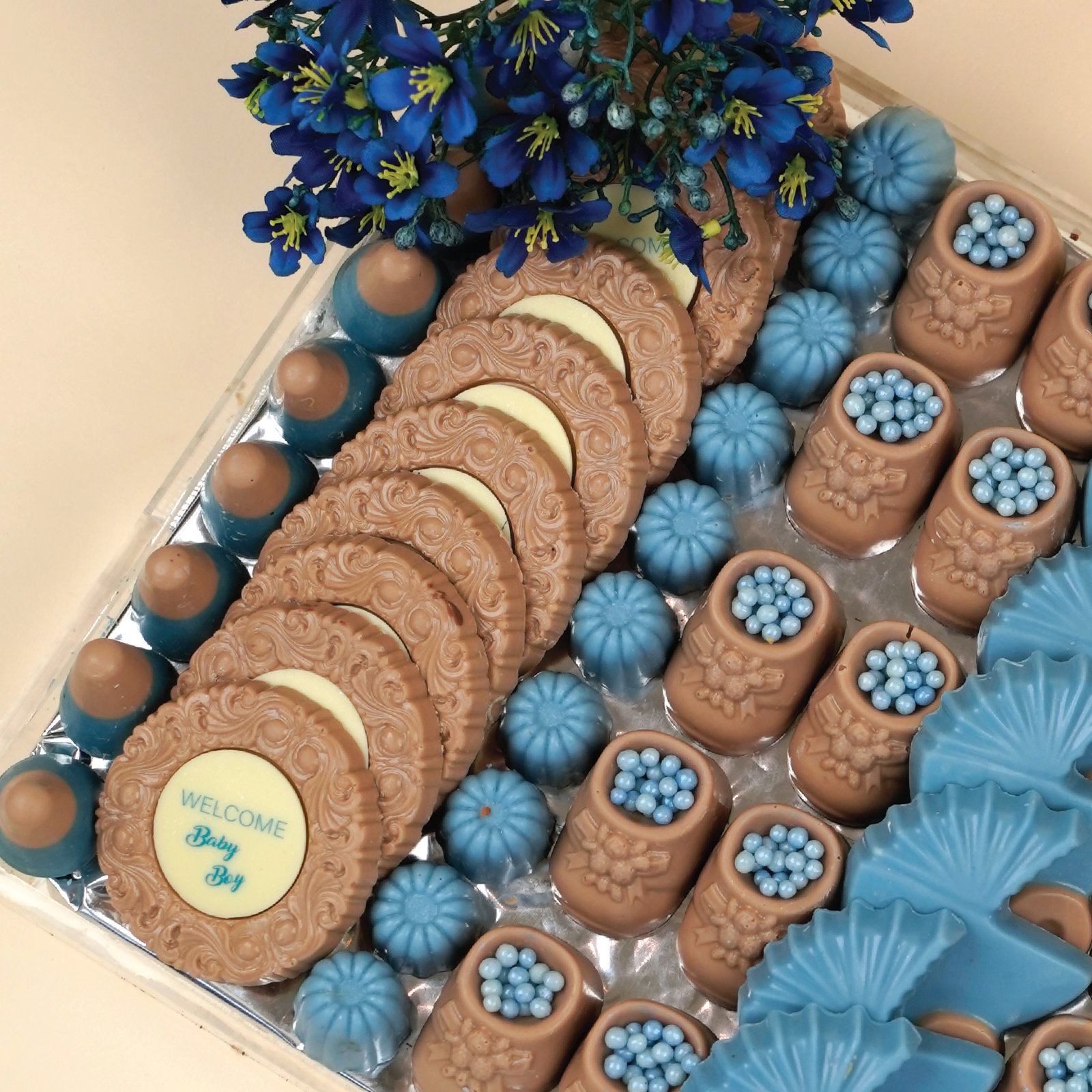 Royal Welcome Baby Boy Tray - Image 4