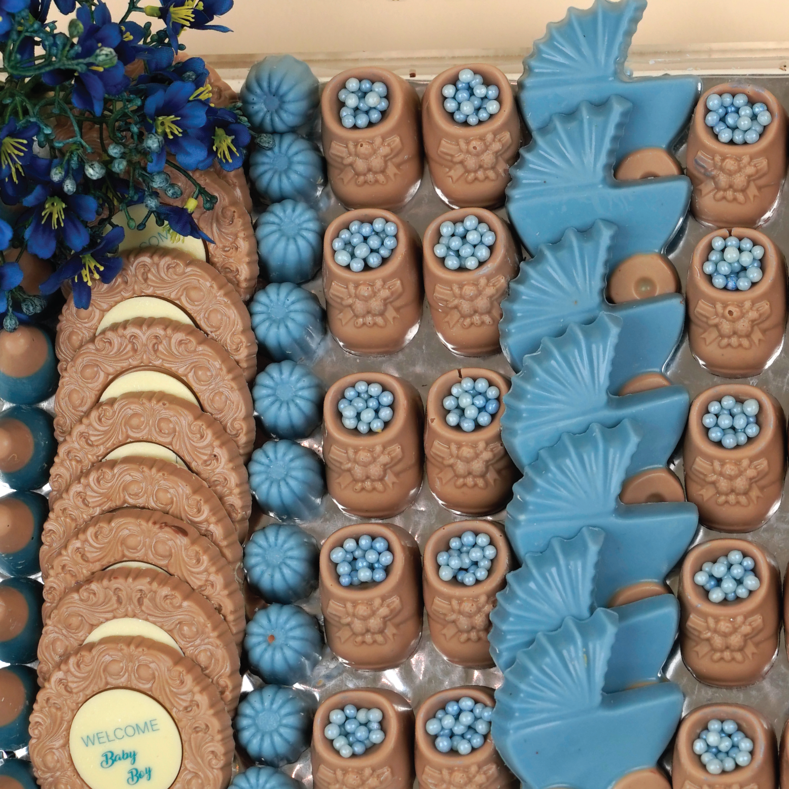 Royal Welcome Baby Boy Tray - Image 2