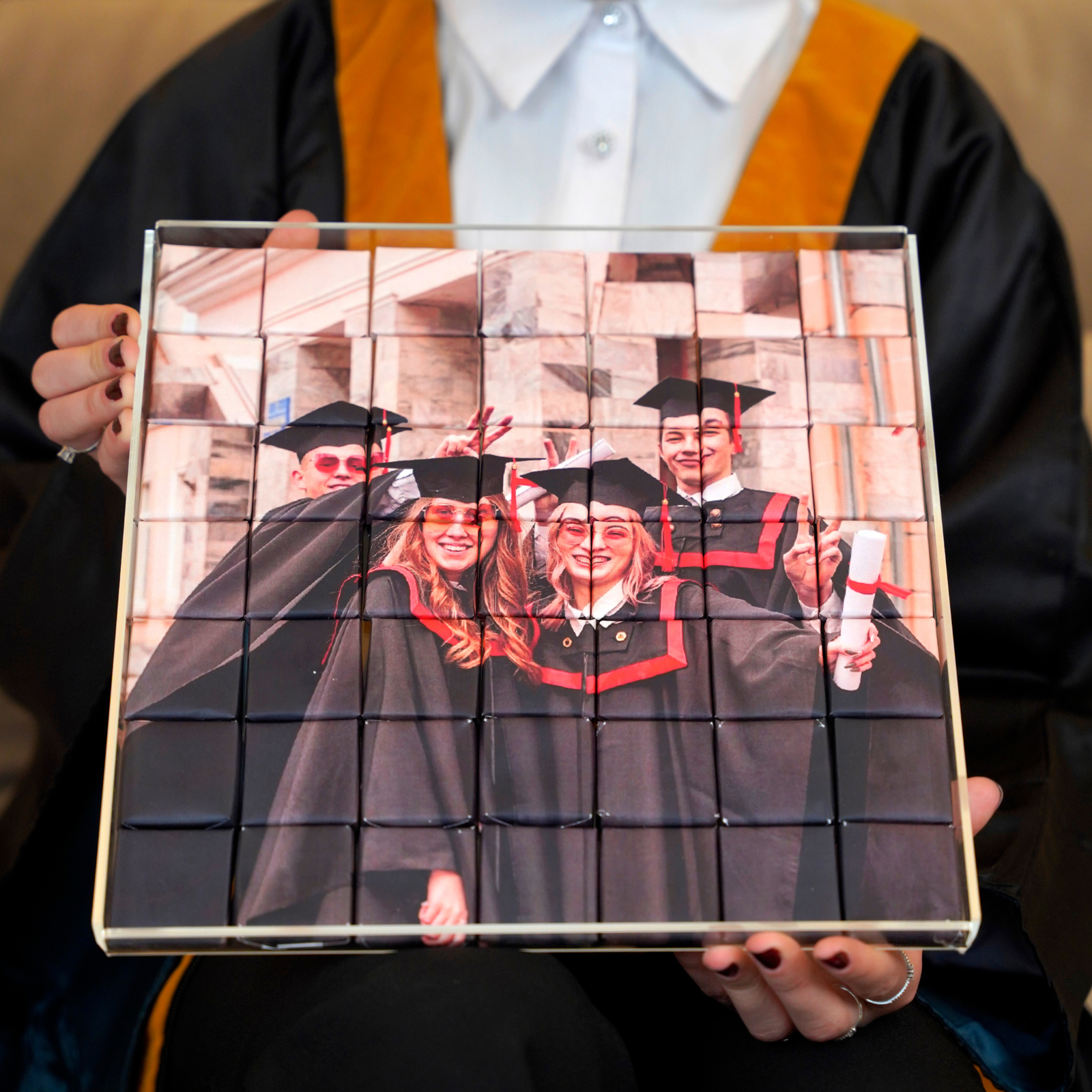 Graduation Chocolate Puzzle Memories One