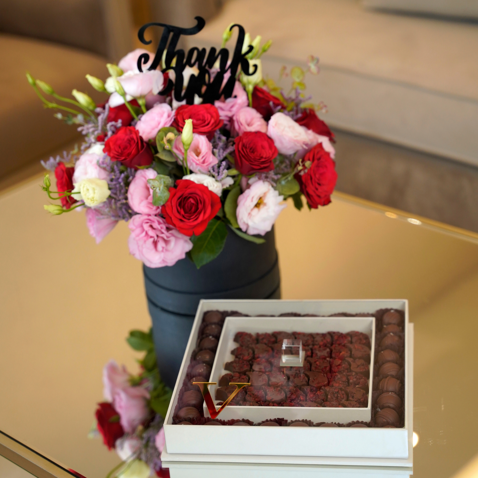 Graduation Chocolate & Bloom Box