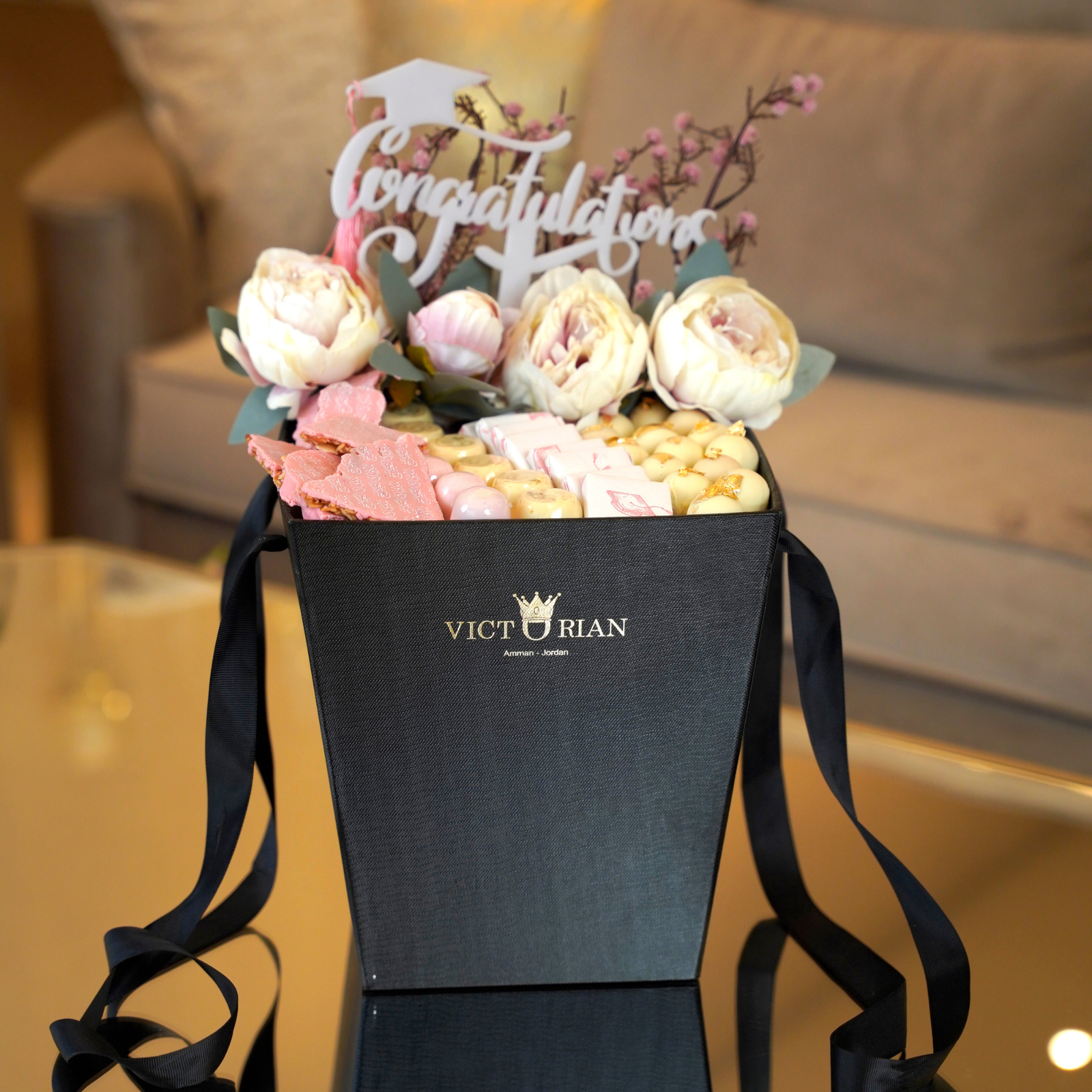 Luxury Graduation Chocolate Basket