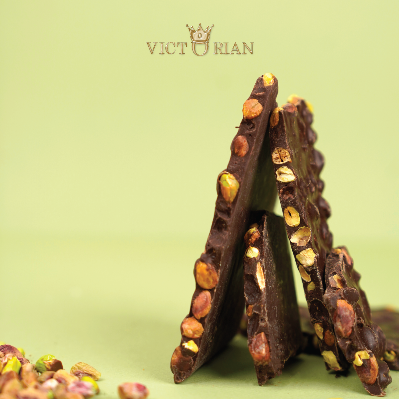 Pistachio Dark Chocolate Barks